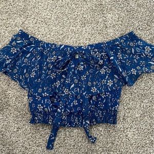 NWT Greylin Off the Shoulder Crop top